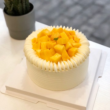 芒果鲜奶蛋糕