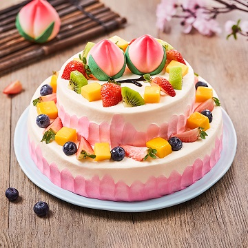 水果祝寿蛋糕