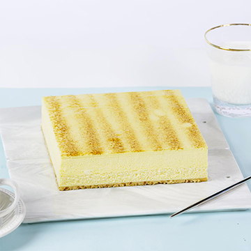 奶油芝士+空气芝士慕斯蛋糕