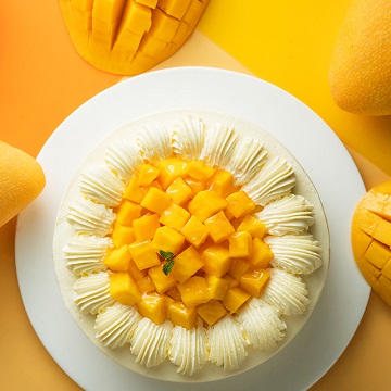 日式芒果奶油蛋糕